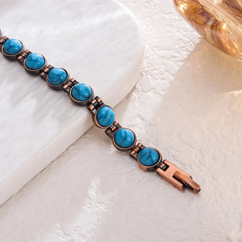 Turquoise Copper Bracelet