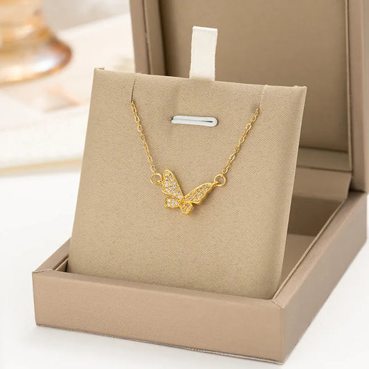 Elegant Butterfly Necklace