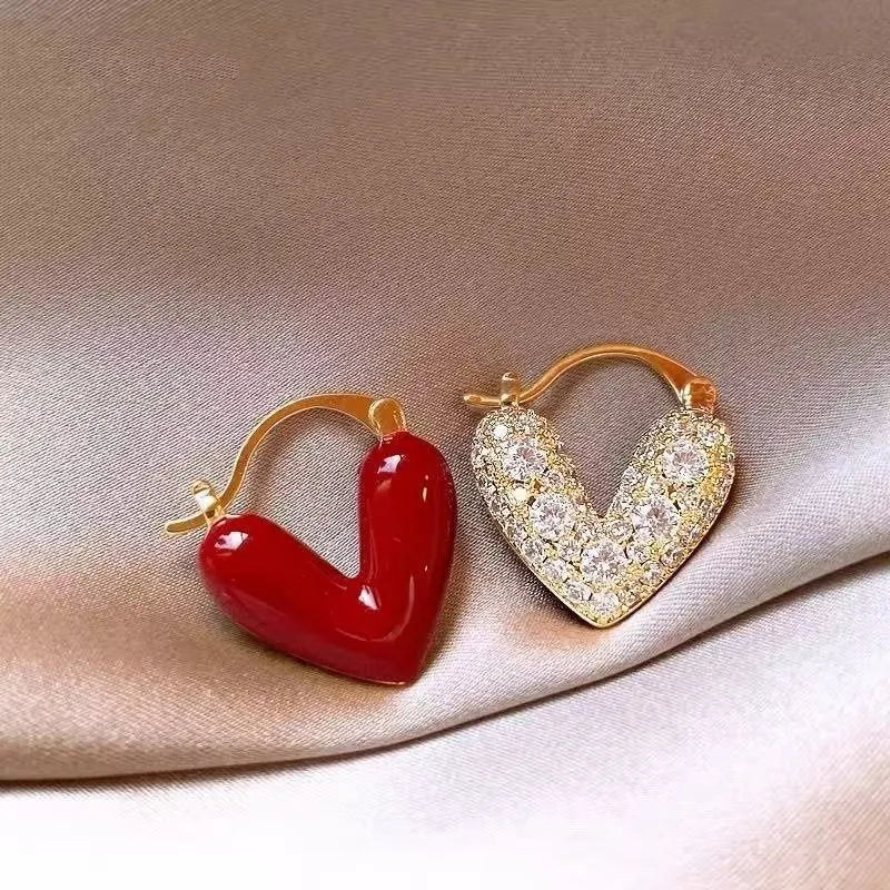 Statement Heart Earrings