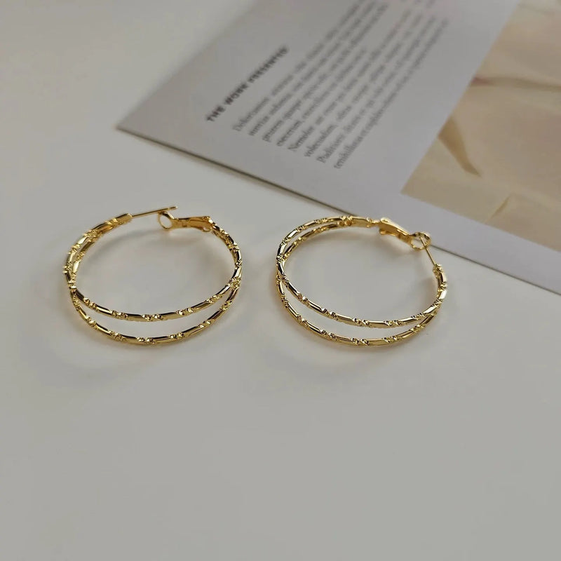 Classic Gold Hoop Earrings
