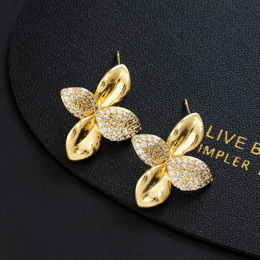 Elegant Crystal Drop Earrings