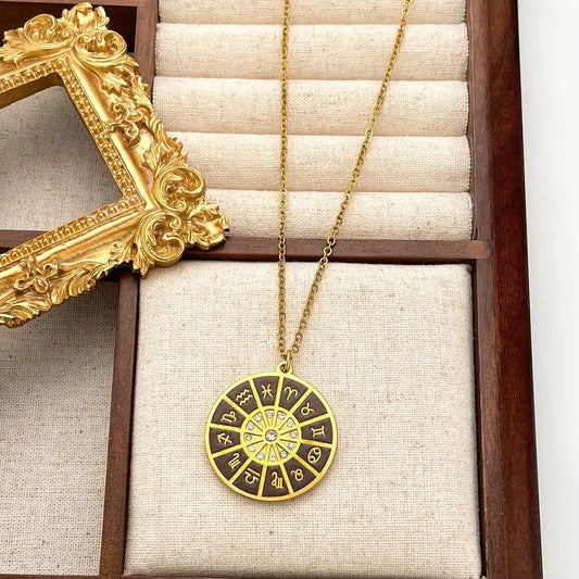 Zodiac Gold Necklace