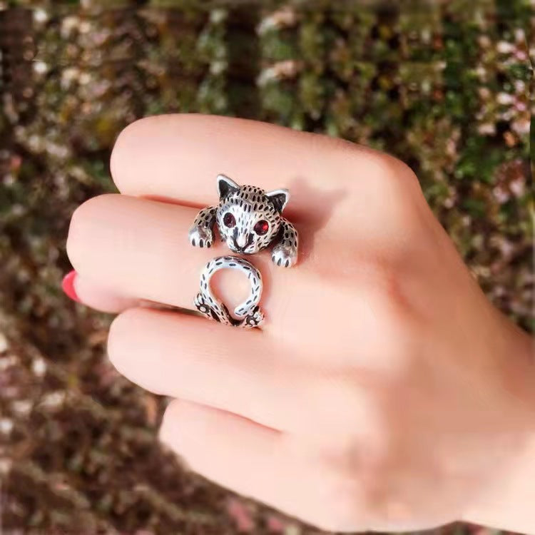 Vintage Cat Ring