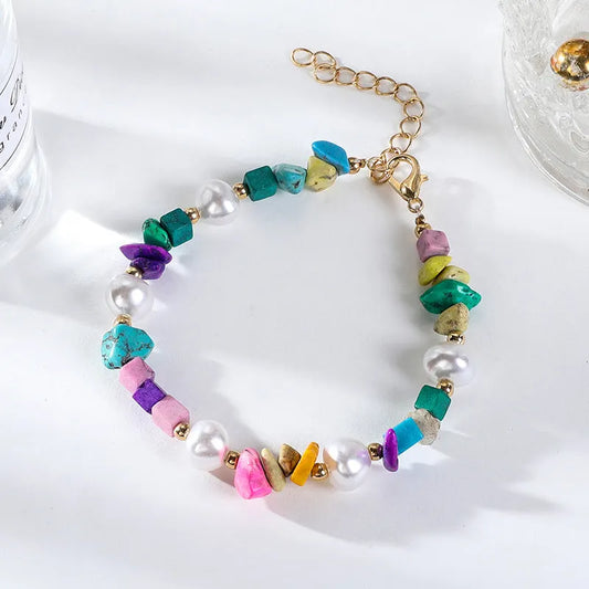 Colorful Gemstone Bracelet