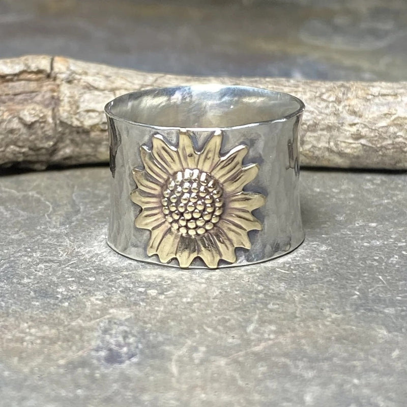 Sunflower Statement Ring