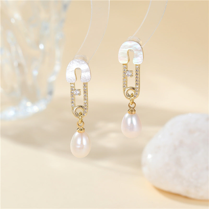 Elegant Pearl Earrings