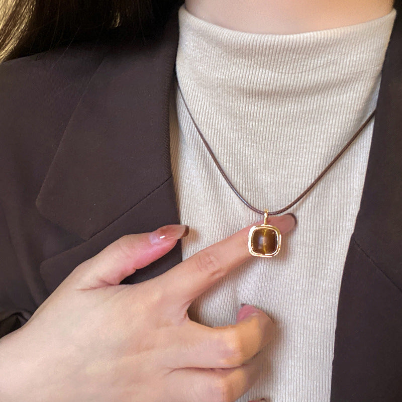 Classic Tiger Eye Necklace