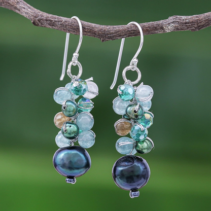 Dangling Stones Earrings