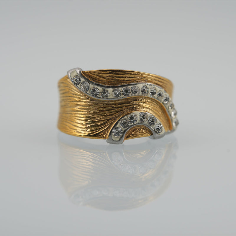 Vintage Gold Diamond Ring