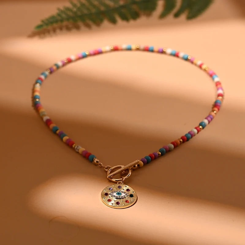 Bohemian Beaded Charm
