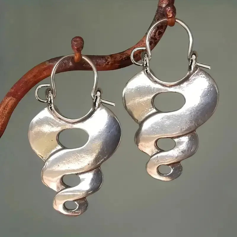 Statement Silver Earrings