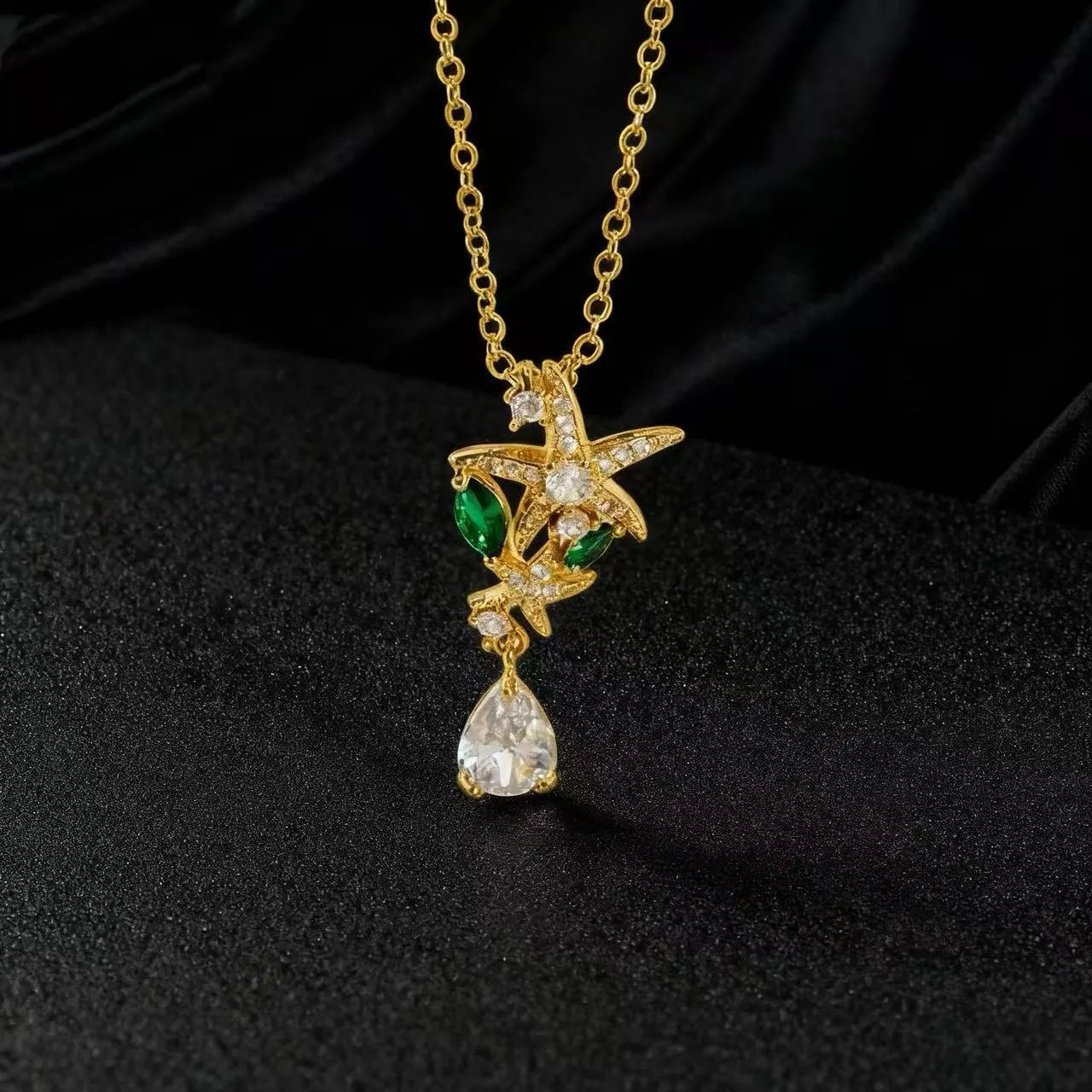 Elegant Starfish Necklace