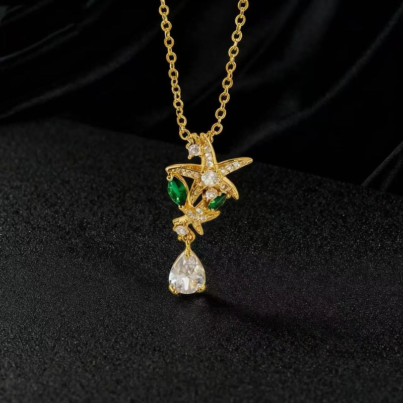 Elegant Starfish Necklace
