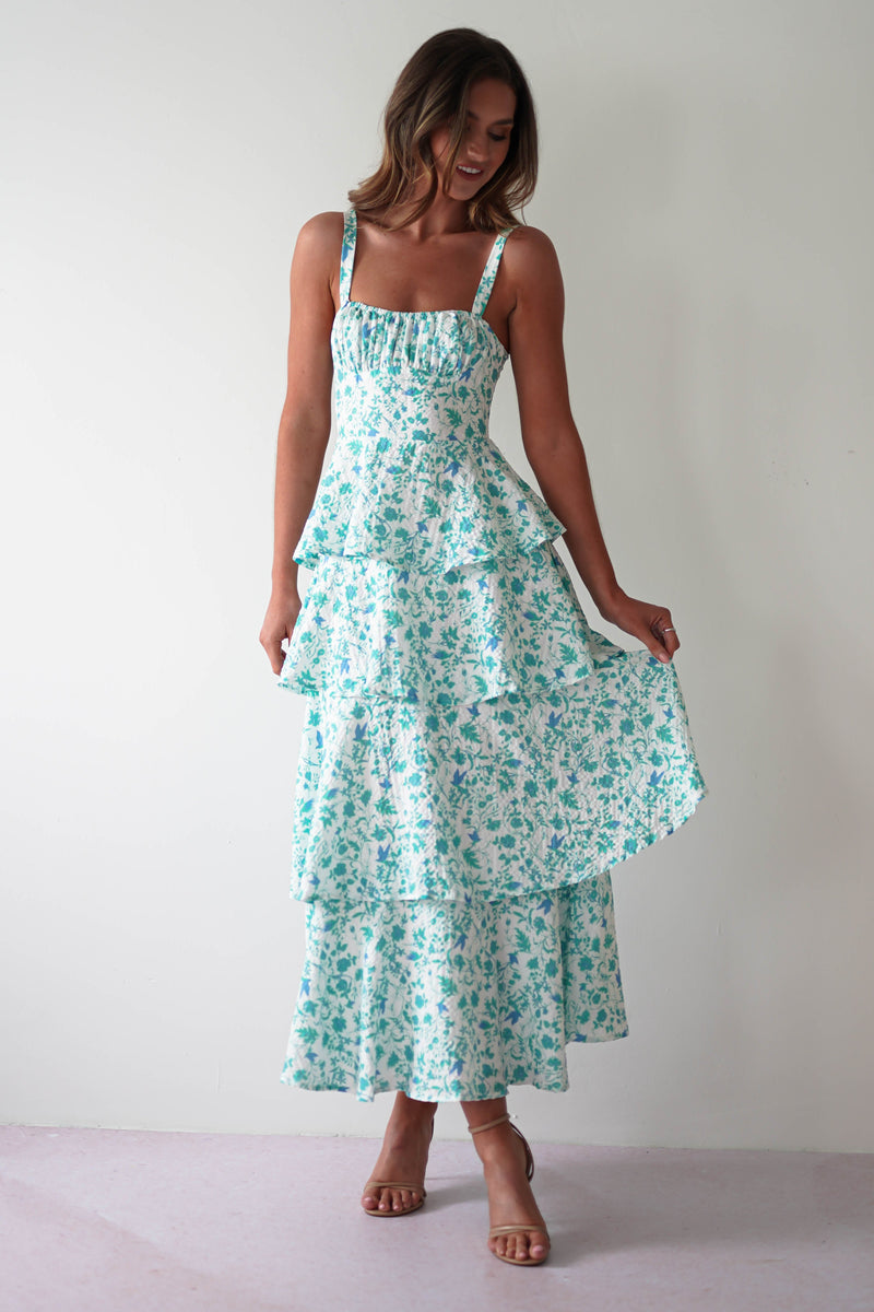 Solaramist™ Ruffle Midi Dress — Step Into Irresistible Confidence That Commands Every Eye