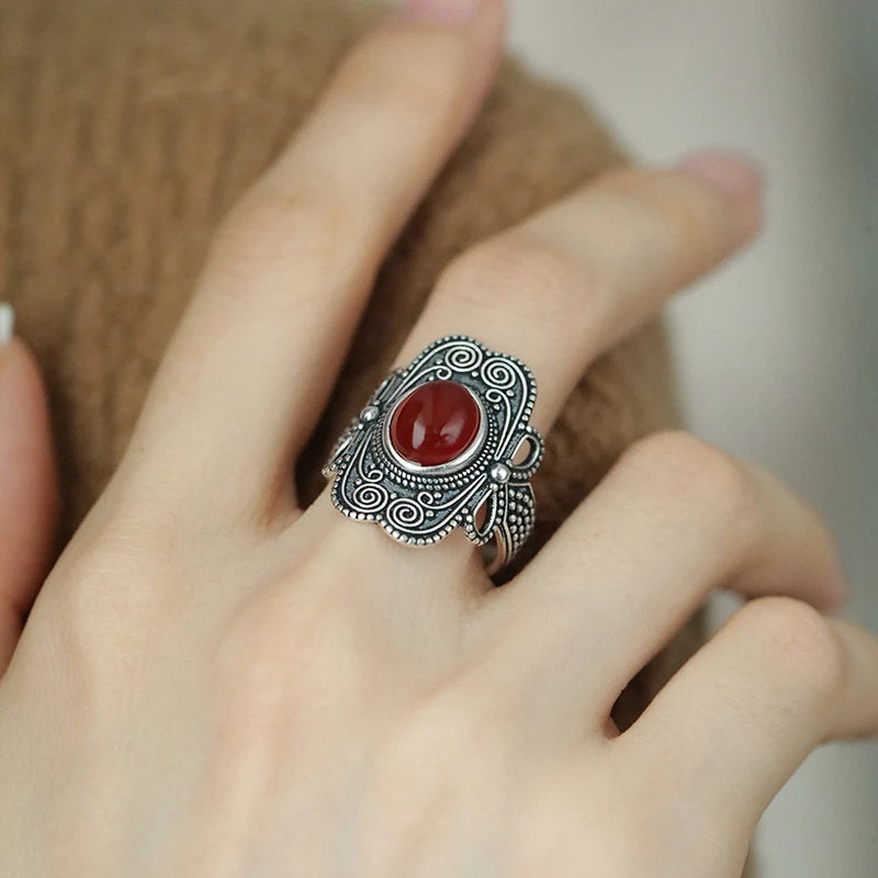 Vintage Garnet Ring