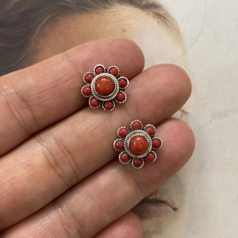Vintage Carnelian Earrings
