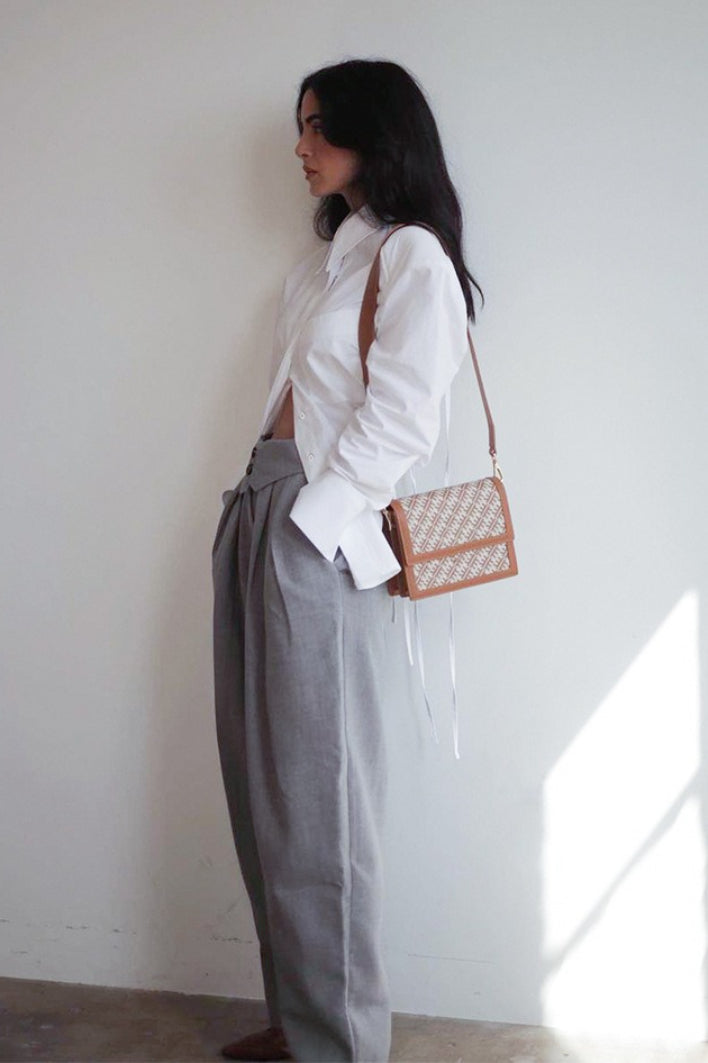 Cutout Back Blouse