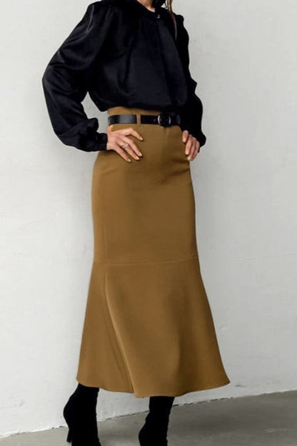 Brown Mermaid Skirt