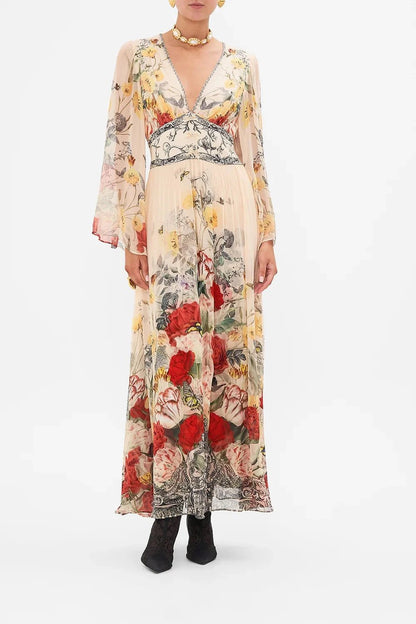 Silk Maxi Dress