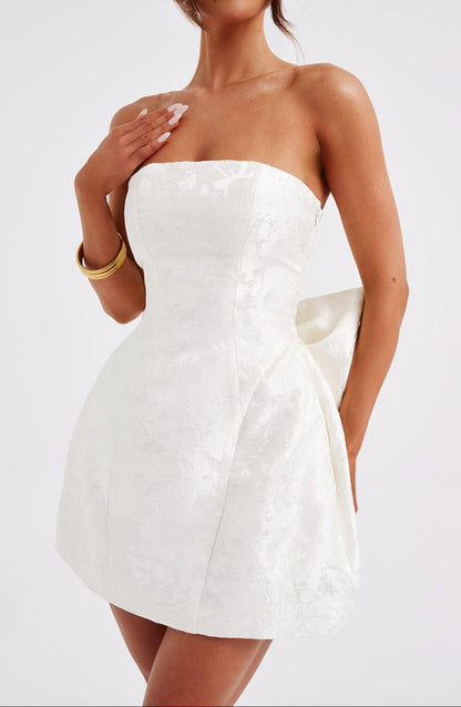 Blanca Mini Dress - Ivory