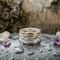 Vintage Gold & Silver Hollow Ring