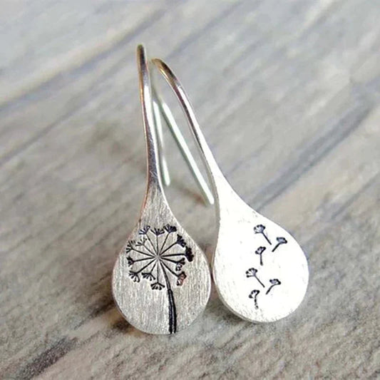 925 Sterling Silver Dandelion Leaf