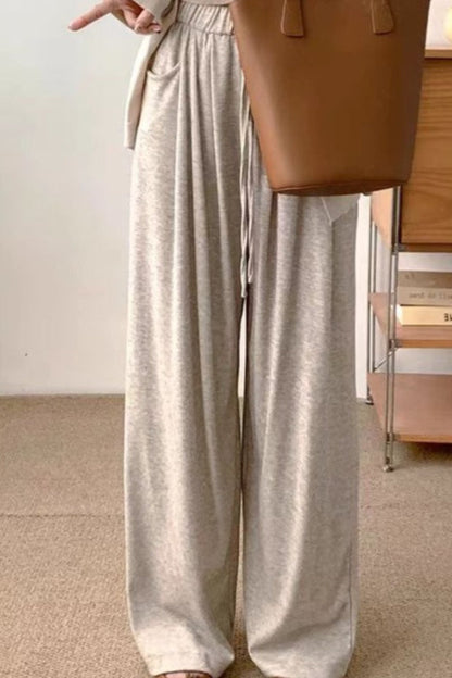 Relaxed Drapey Knit Pants