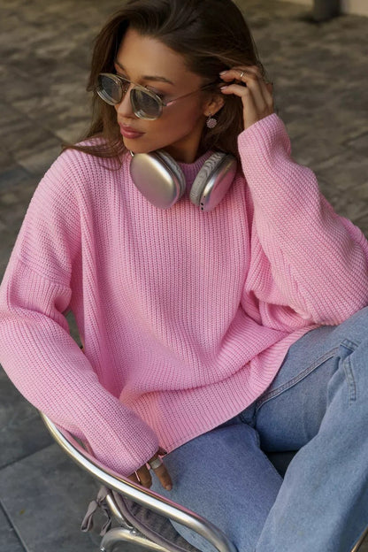 Crew Neck Loose Sweater