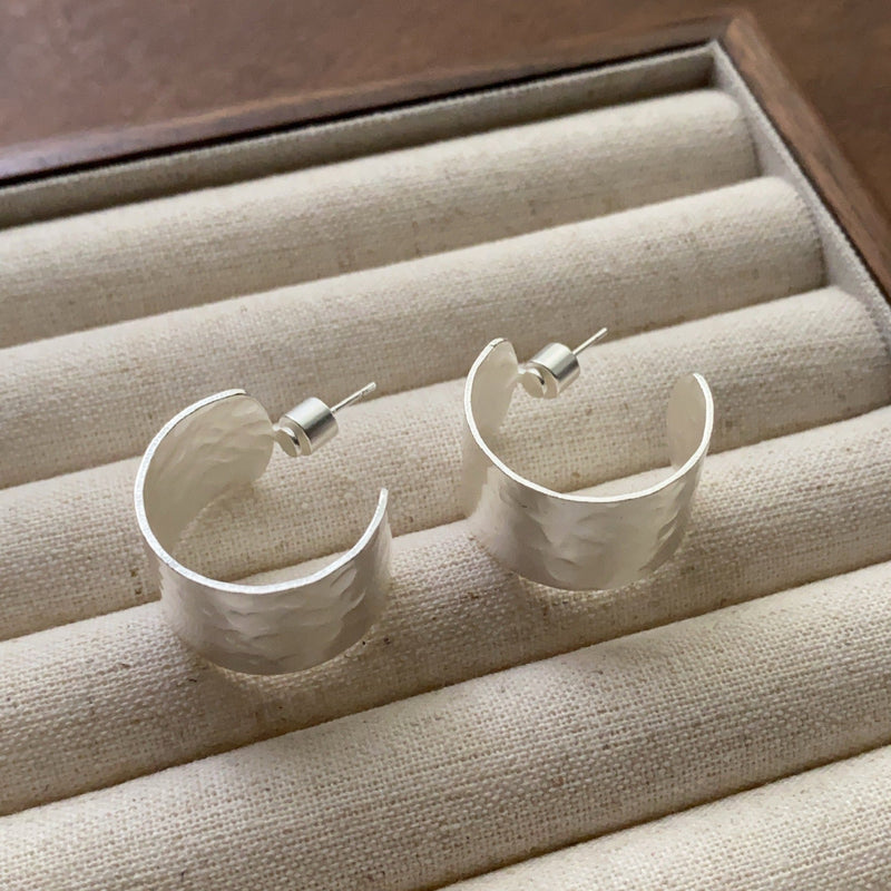 Minimalist Silver Earrings