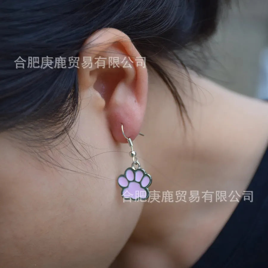 Cute Paw Print Earrings