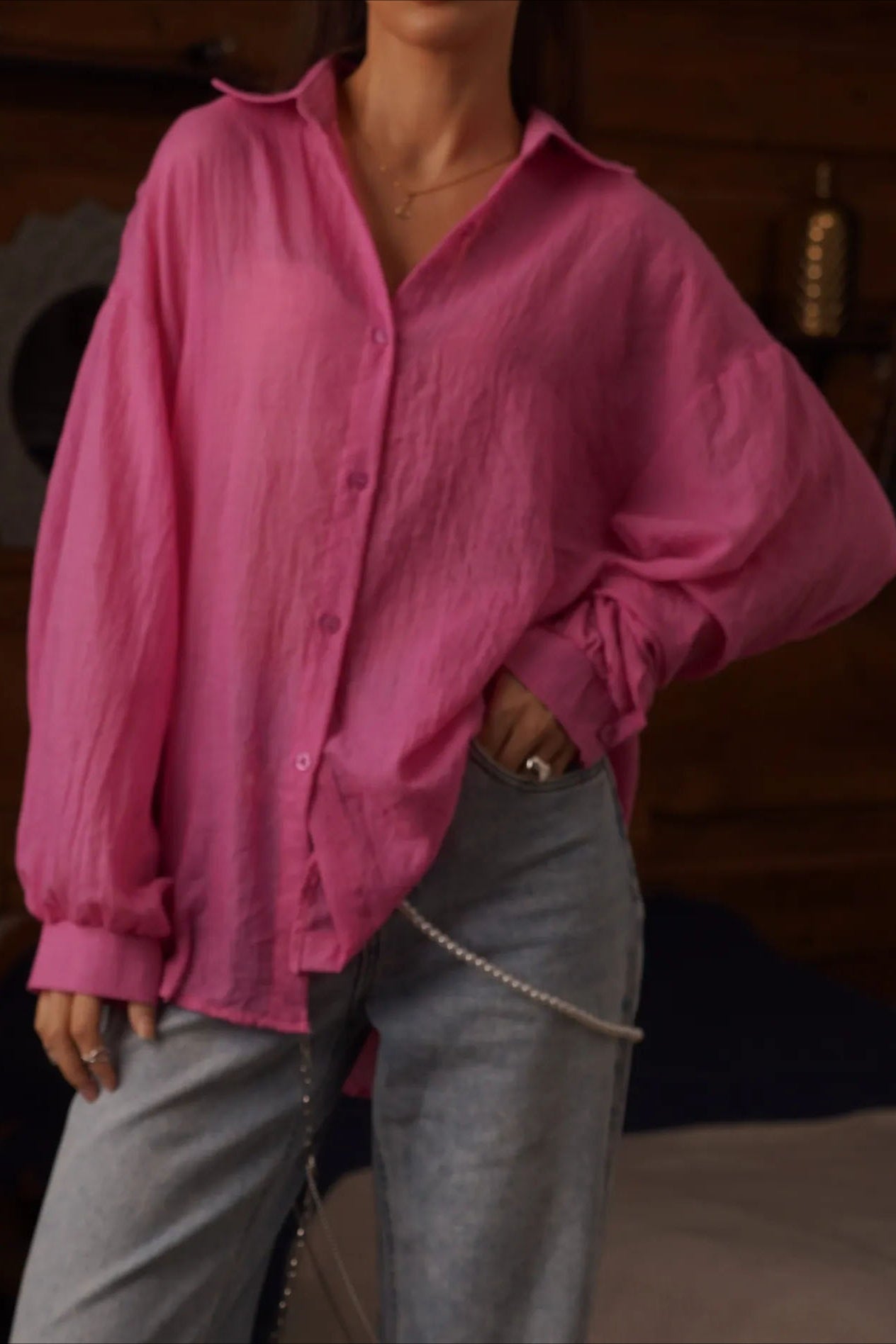 Long Sleeve Blouse