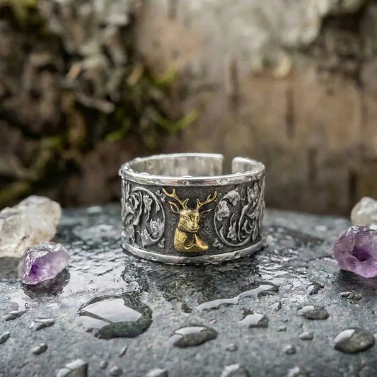 Elegant Deer Statement Bracelet