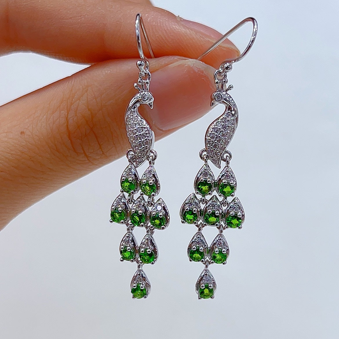 Elegant Peridot Earrings