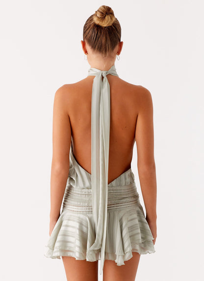 Daisy Chiffon Mini Dress