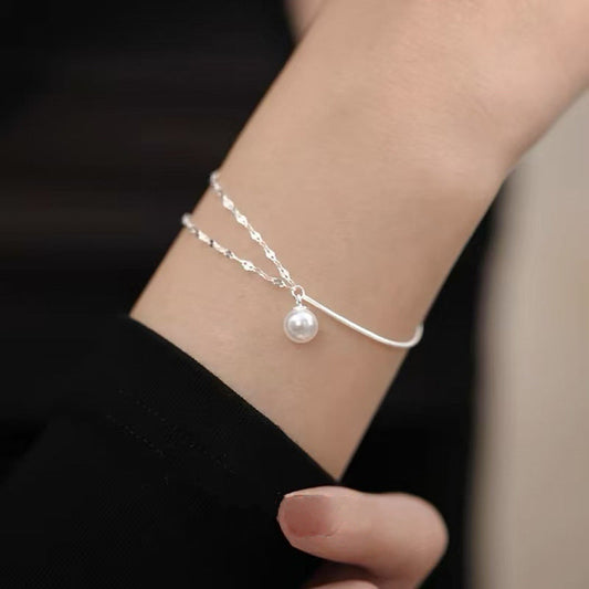 Elegant Pearl Bracelet