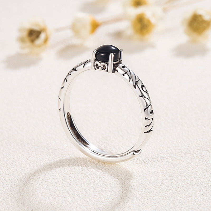 Elegant Black Onyx Ring