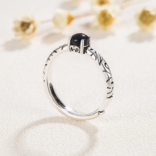Elegant Black Onyx Ring