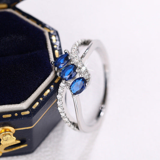 Elegant Sapphire Ring
