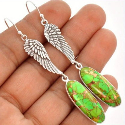 Colored Stone Earrings