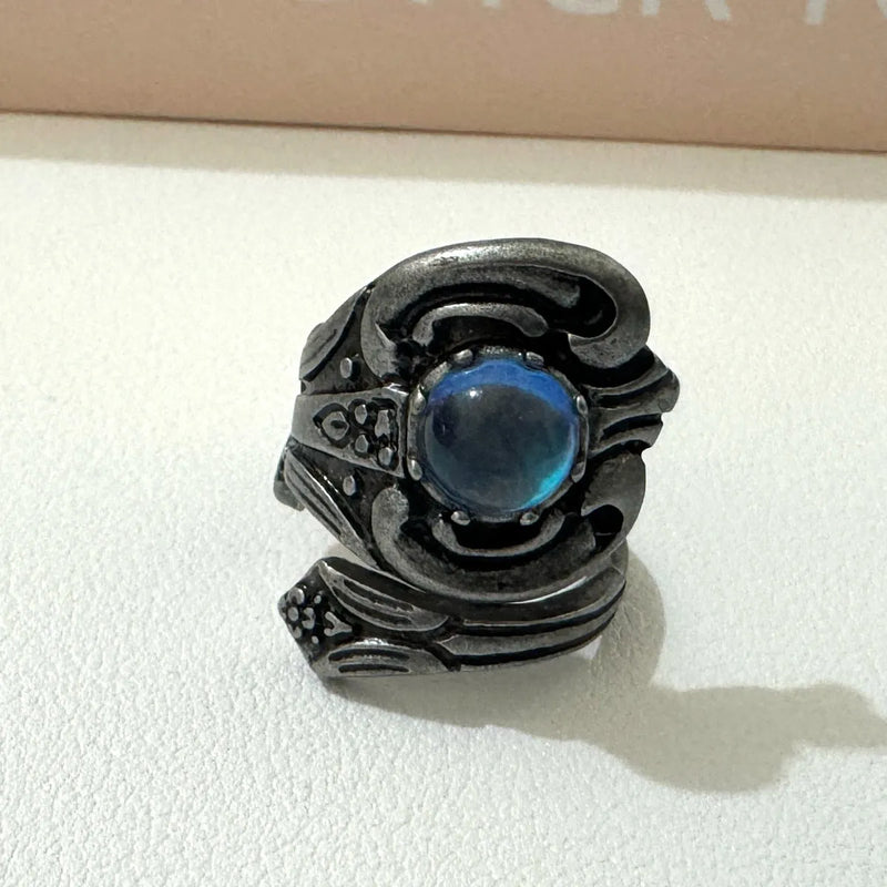 Vintage Blue Stone Ring