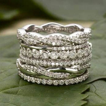Elegant Crystal Statement Ring