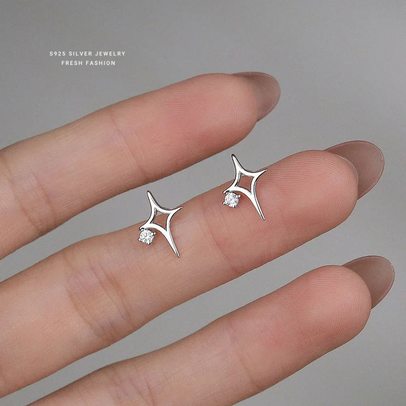 Modern Crystal Earrings
