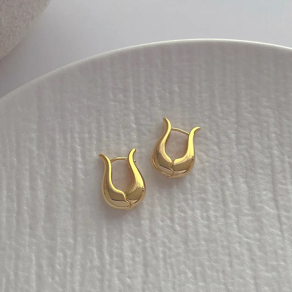 Classic Gold Earrings