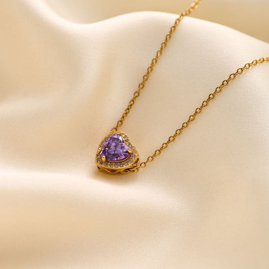 Elegant Amethyst Necklace