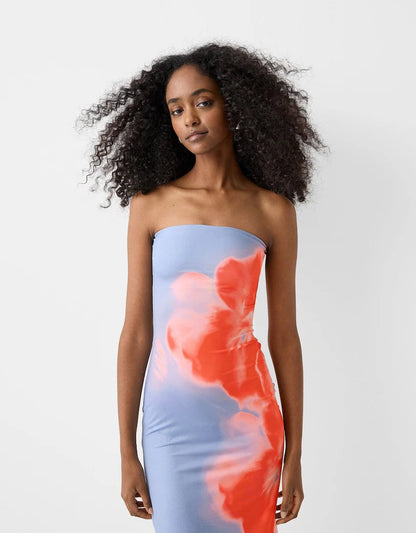Say My Name Off-shoulder Maxi Dress