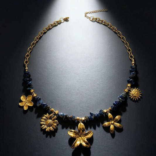 Botanical Gold Necklace