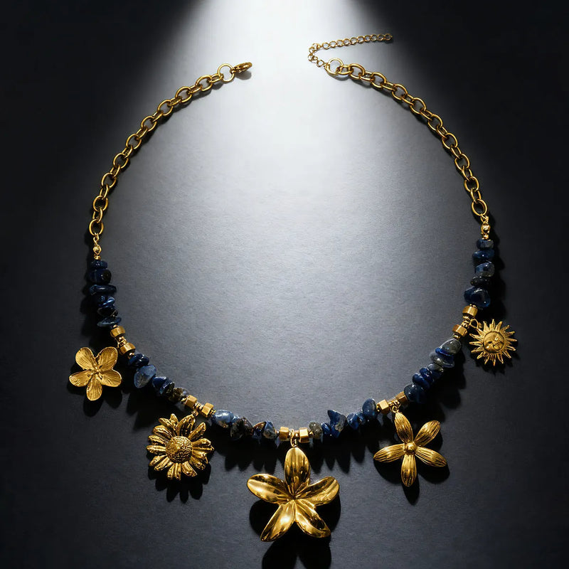 Botanical Gold Necklace