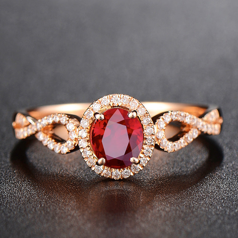 Elegant Ruby Ring