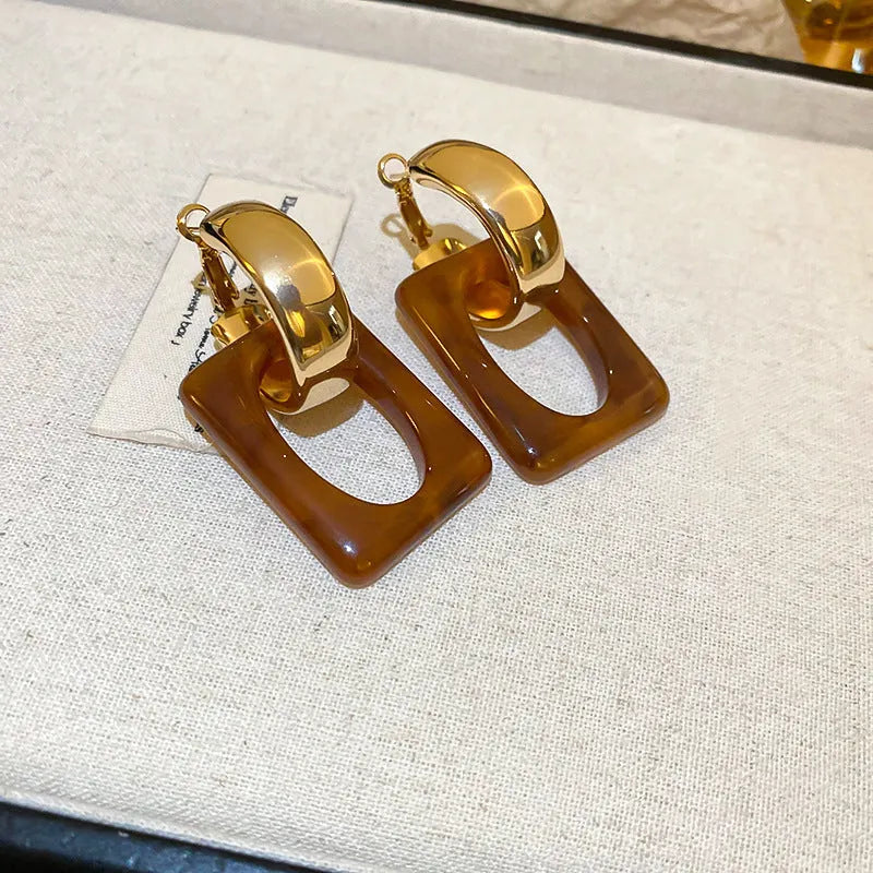 Vintage Tortoiseshell Earrings