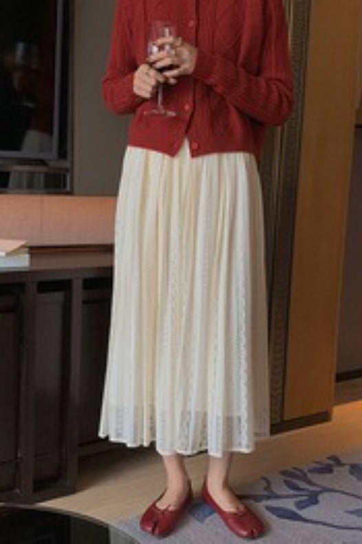 Ribbed Cropped Cardigan